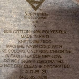 Superman t shirt